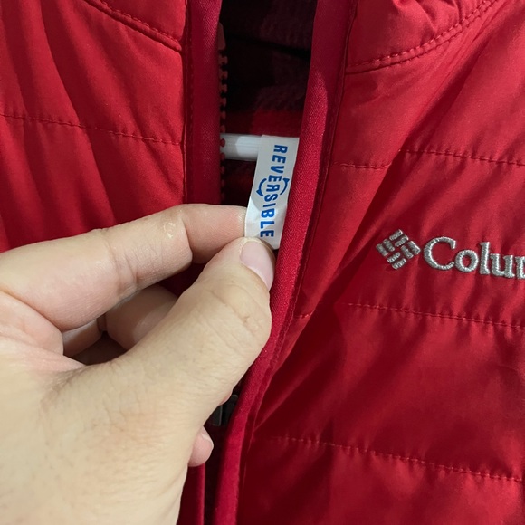 Columbia Kids Puffer Jacket in Vibrant Red - Picture 4 of 7